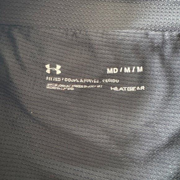 Under Armour UA Iso-Chill Kids M Black Athletic Shorts Inside Lining Running - Picture 8 of 12